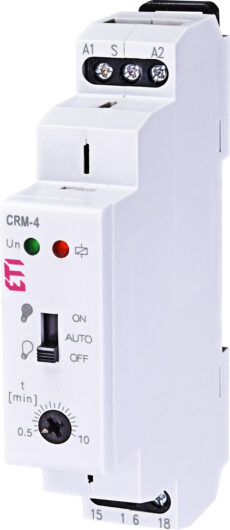 STUBIŠNI AUTOMAT EVE CRM 230V AC 16A 0,5-10min 1CO