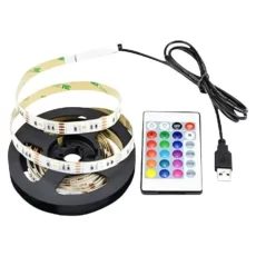 LED TRAKA GREEN TECH 2M,USB+DALJINSKI 7,2W/m 5050,30LED/m,RGB,IP20