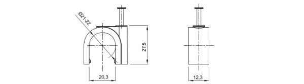 OBUJMICA S ČAVLIĆEM OBZ 21-22  GW50618