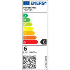LED PANEL ROUND UGRADNI 6W 450LM 6500K