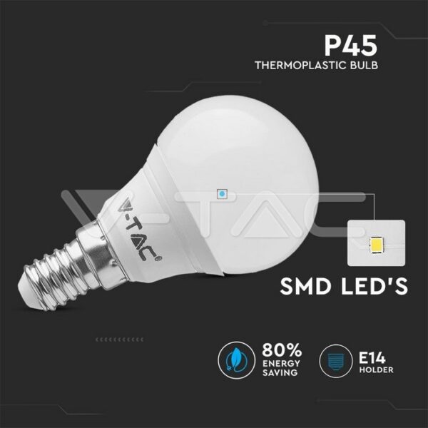 LED ŽARULJA- 5,5 W E14 P45 2700K