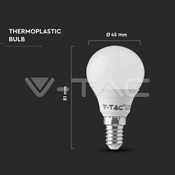 LED ŽARULJA- 5,5 W E14 P45 2700K