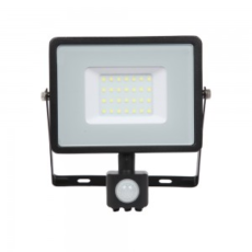 30W PIR SENZOR REFLEKTOR CRNO TIJELO 4000K SAMSUNG ČIP 5 GODINA GARANCIJE