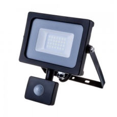 20W SMD PIR SENZOR REFLEKTOR CRNO TIJELO 4000K SAMSUNG ČIP 5 GODINA GARANCIJE