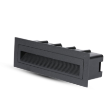 SVJETLO ZA STEPENICE 6W LED CRNO 4000K