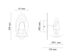 REFLEKTOR – METALNI KROM 1XE14 LORD