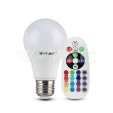 LED ŽARULJA 6W E27 RGB S DALJINSKIM UPRAVLJANJEM 2700K