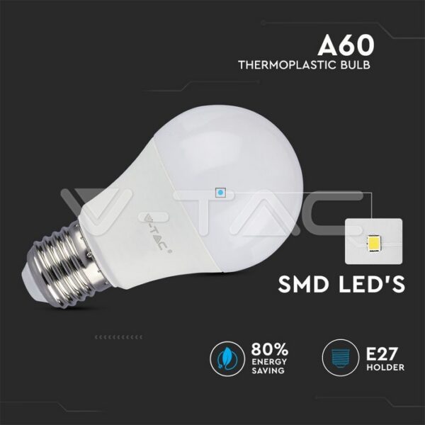 LED ŽARULJA – 9W E27 A60 4000K AR