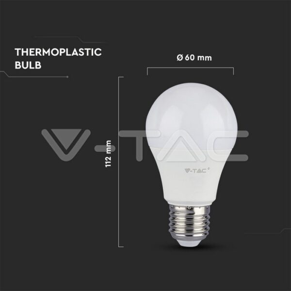 LED ŽARULJA – 9W E27 A60 4000K AR