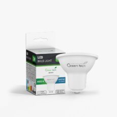 LED ŽARULJA GREEN TECH 3W, 4000K, GU10, A3, FLUX:300LM, IP40, EPISTAR CHIP