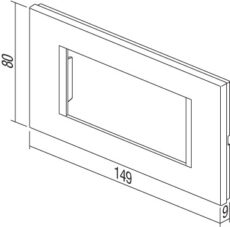 OKVIR LINE 4M PW