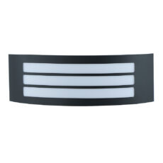 VANJSKA ZIDNA SVJETILJKA DARK GREY NEPAL E27 MAX 16W IP44