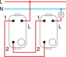 PREKIDAČ IZMJENIČNI 16AX 250V~ 1M SB