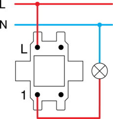 TIPKALO ZA ZVONO S INDIKACIJOM 1POL 10A 250V~ AT IN 01 XO LOGIQ