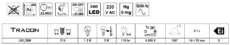 LED SVJETLOSNI IZVOR 230V, 50Hz, 1,5W, 4000K, E14, 110lm, EEI=G