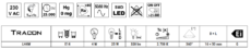 LED SVJETLOSNI IZVOR 230V, 50 HZ, 4W, 2700K, E14, 320lm, T20, EEI=G