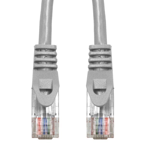 PRESPOJNI KABEL RJ45 CAT.5E NEOKLOPLJEN, PVC,SIVI,3.0M