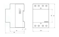 INSTALACIJSKI SKLOPNIK 40A | 4 N/O | 230V AC