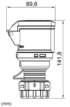 INDUSTRIJSKI NATIKAČ,5P,16A,400V,IP44