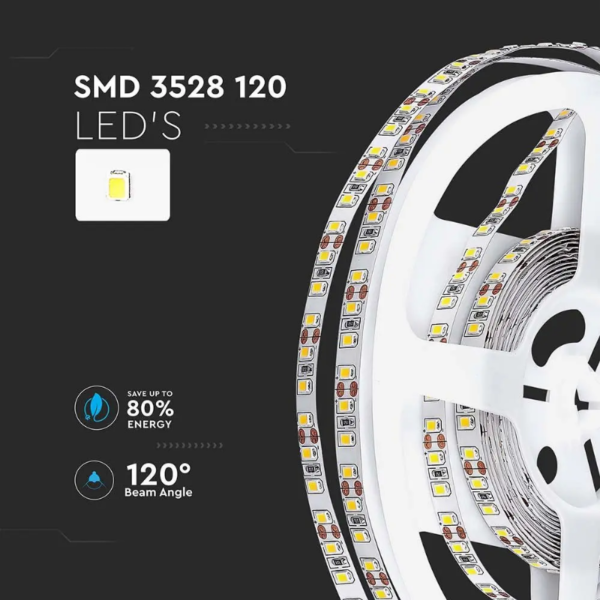 LED traka 8W/m 3528 – 120 LED/m 4000K IP20