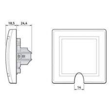 PRIKLJUČAK STALNI P/Ž 5X2,5MM2 415V MIP 60 827399