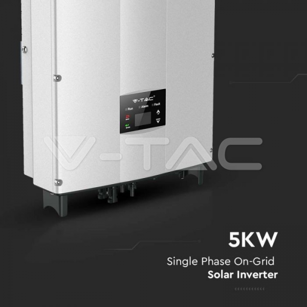 V-TAC Jednofazni fotonaponski pretvarač On-Grid 5KW (5000W) Jamstvo 5 godina IP66