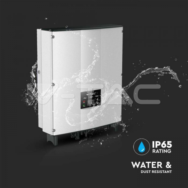 V-TAC Jednofazni fotonaponski pretvarač On-Grid 5KW (5000W) Jamstvo 5 godina IP66