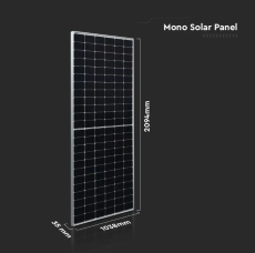 450W MONO Solarni panel 2094x1038x35mm – 25 godina garancije na konstantni linearni izlaz snage