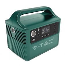 V-TAC prijenosni solarni sustav s litijskom baterijom punjivom preko solarne ploče, automobila i mreže 274 Wh izlaz 500 W