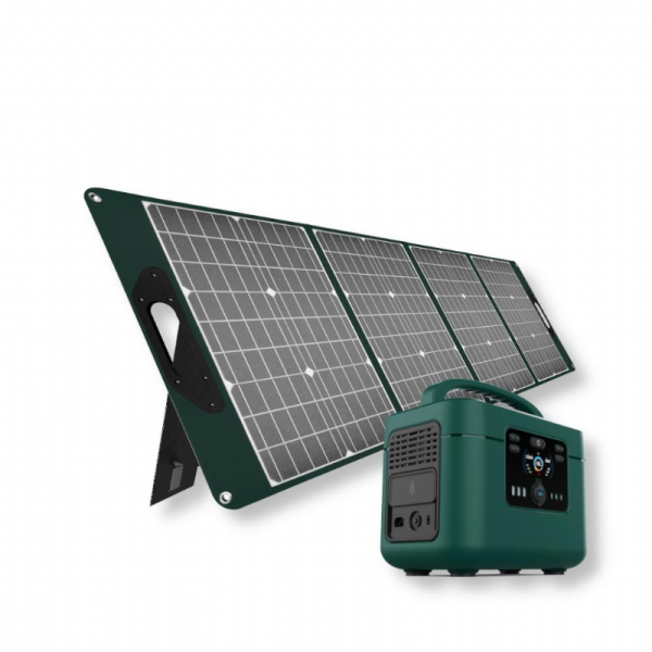 V-TAC prijenosni solarni sustav s LiFePO4 baterijom punjivom preko solarne ploče, automobila i mreže 1000Wh izlaz 2000 W