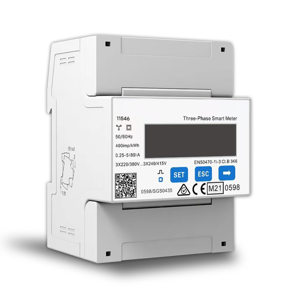 V-TAC SMART METAR – trofazni 230/400V RS485 4P MID za praćenje potrošnje energije