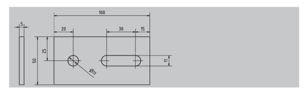DOD – aluminijski nosač 10