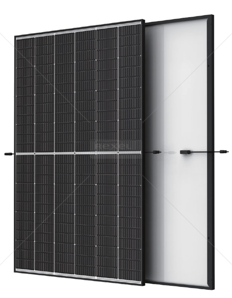 425W Solarni panel Trina Solar Vartex S, crni okvir, 1762x1134x30mm – 25 godina garancije