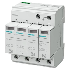 ODVODNIK PRENAPONA SIEMENS KLASA C/T2/II 4P 3+1 TN-S/TT