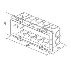 KUTIJA MODUL PM7-65 7M DUBOKA