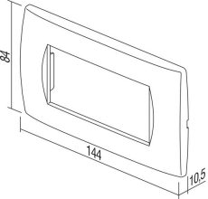 OKVIR MODUL SOFT 4M SB