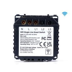 ELEKTRO SMART WI-FI MODUL S KONDENZATOROM ZA JENOPOLNI PREKIDAČ NA DODIR BEZ NEUTRALNOG VODIČA – 600W