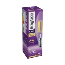 ŽARULJA LED, 4W, E14, 2700K, DIMABILNA, FILAMENT