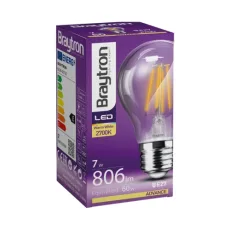 ŽARULJA LED, 7W, E27, 2700K, FILAMENT