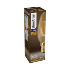ŽARULJA LED, 4W, E14, 27000K, FILAMENT, 470LM, P45