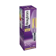 ŽARULJA LED, 4W, E14, 2700K, FILAMENT