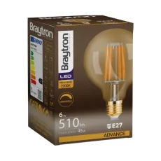 ŽARULJA LED, 6W, E27, 2200K, DIMABILNA, FILAMENT