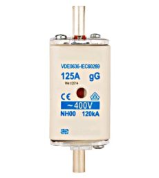 NV OSIGURAČ VEL. 00, 125A/400V AC